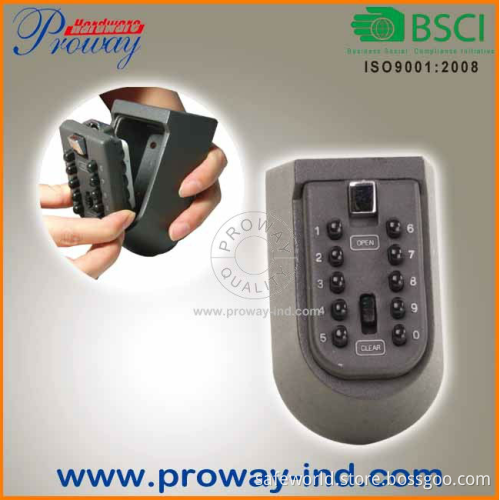 hot sale wall mounted outdoor key safe for house/storage